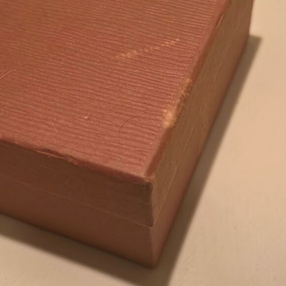 Louis Vuitton LV Square Gift Box Brown Textured Lift Lid Luxury Storage Display - Picture 4 of 13